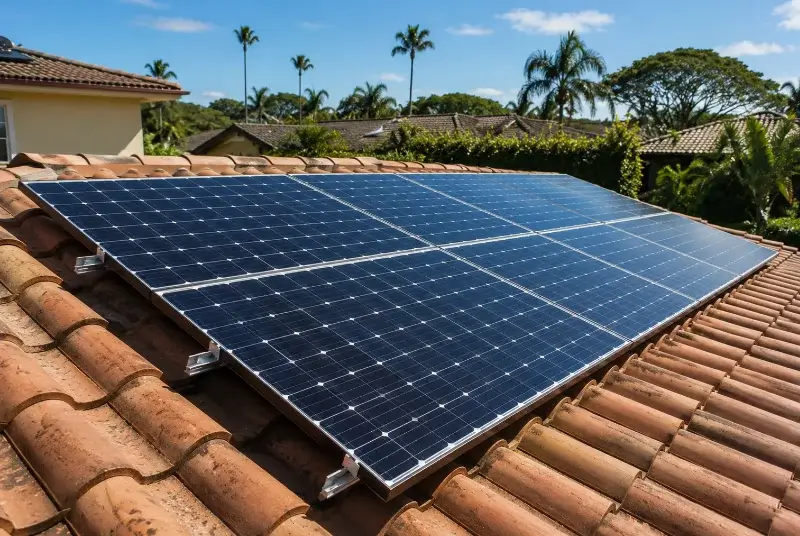 Installation de panneaux solaires à Bourgbarré